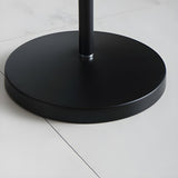 Adjustable Black Bowl Task Swing Arm Floor Lamp Image - 6