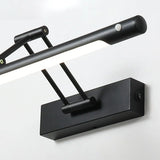 Adjustable Black Cylinder Vanity Mirror Light Fixture Image - 11