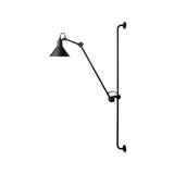 Adjustable Black Industrial Swing Arm Wall Sconce Image - 6