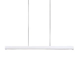 Adjustable Black Linear Pendant Kitchen Island Light Image - 3