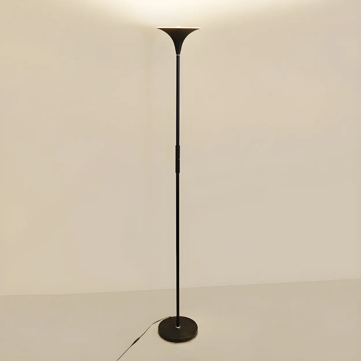 Adjustable Brightness Modern Torchiere Floor Lamp Image - 5