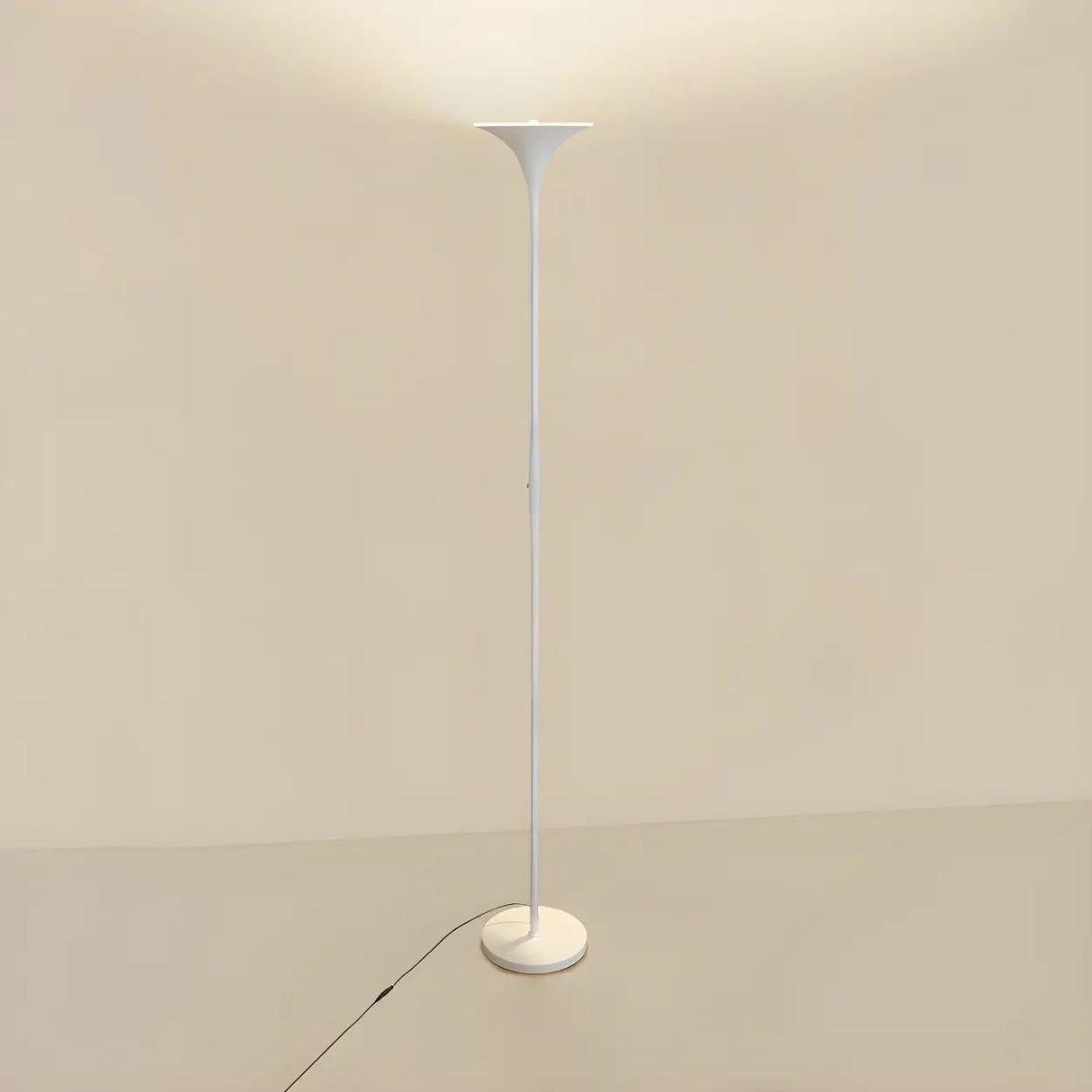 Adjustable Brightness Modern Torchiere Floor Lamp Image - 9