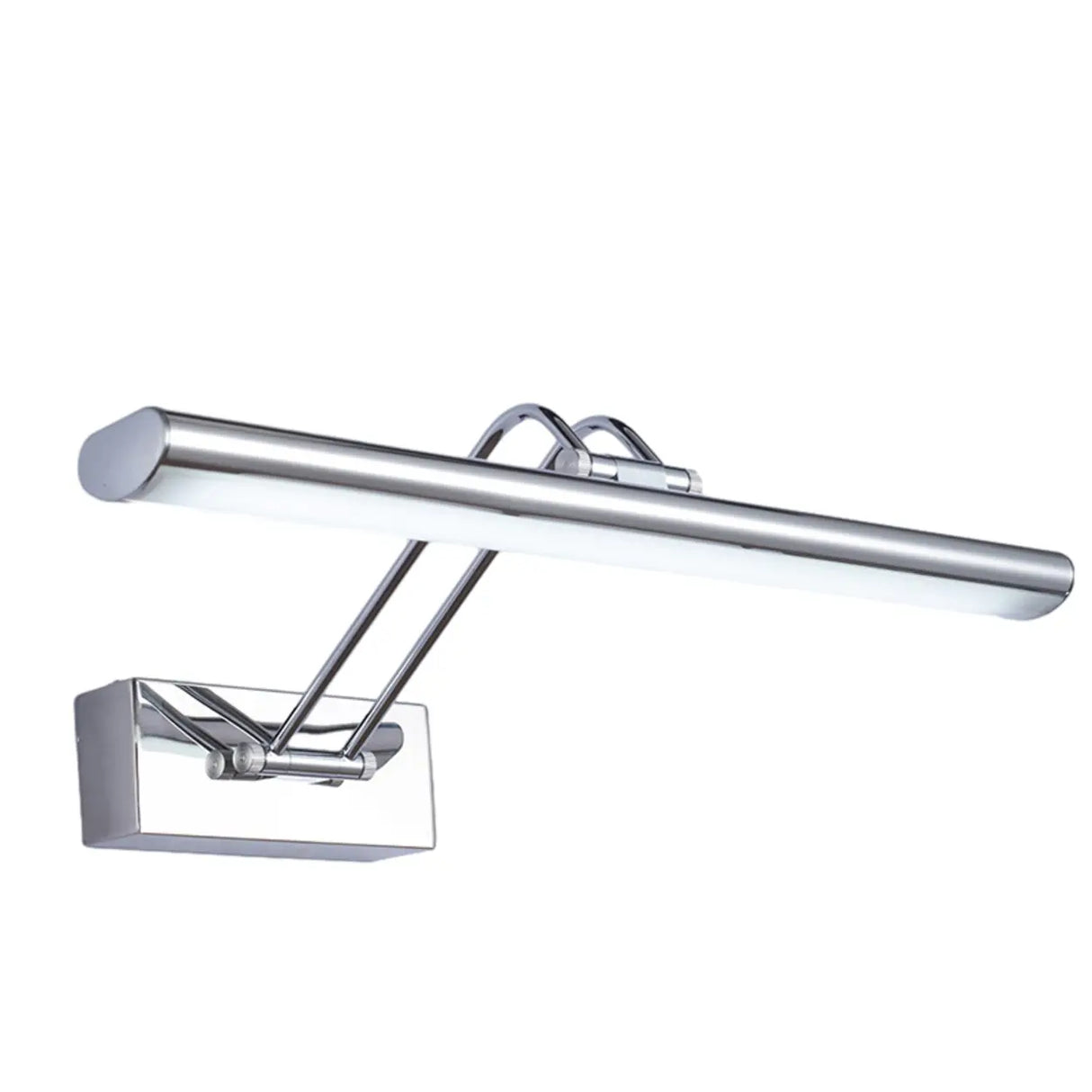 Adjustable Chrome Linear Bathroom Vanity Light Fixture Image - 6