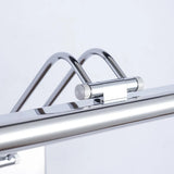 Adjustable Chrome Linear Bathroom Vanity Light Fixture Image - 7