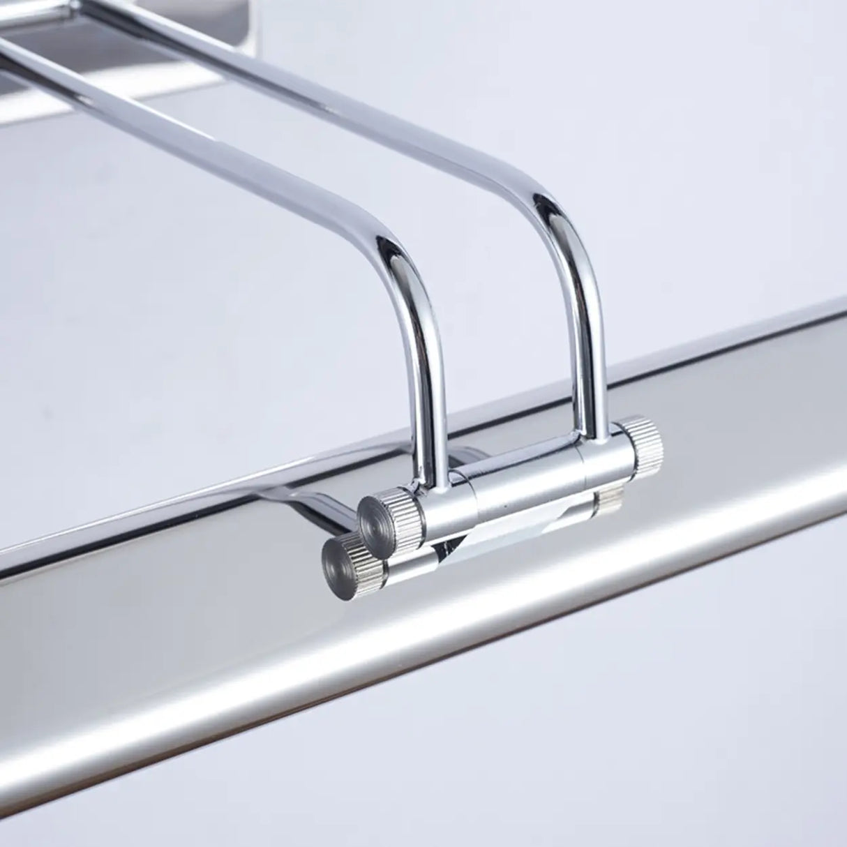 Adjustable Chrome Linear Bathroom Vanity Light Fixture Image - 8