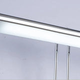 Adjustable Chrome Linear Bathroom Vanity Light Fixture Image - 9