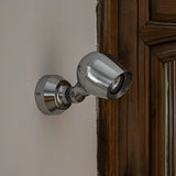 Adjustable Chrome Monitor Shape Exterior Wall Lamp Image - 1