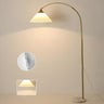 Adjustable Classic Cone Arched Metal Floor Lamp Image - 12