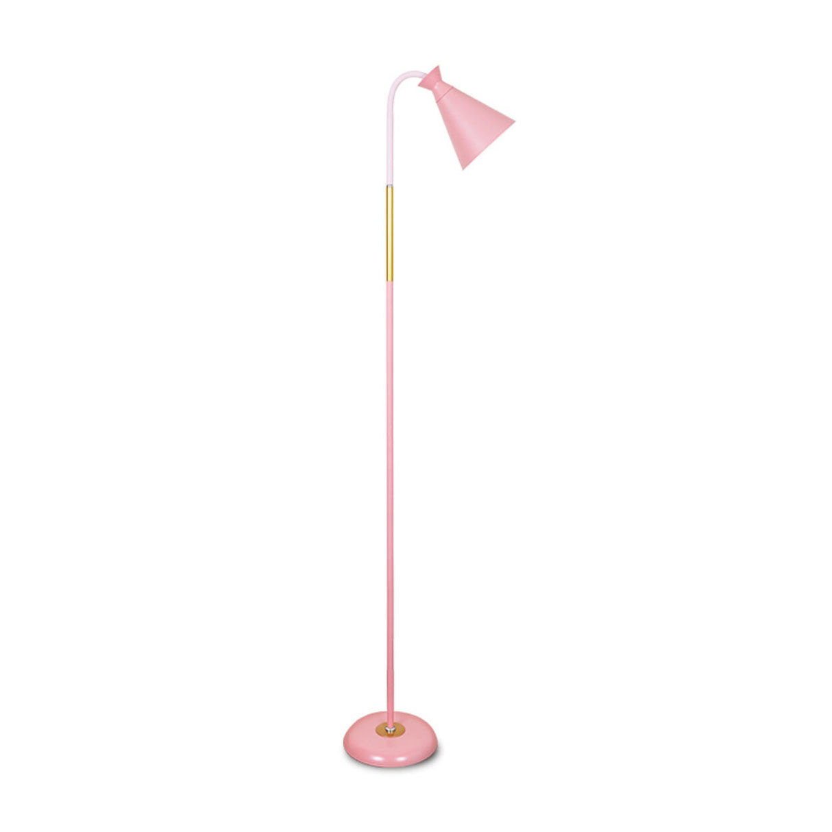 Adjustable Cone Colorful Modern Metal Floor Lamp Image - 6