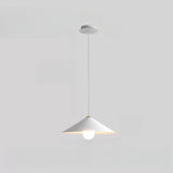 Adjustable Cord Modern Iron Cone Conical Pendant Light Image - 3