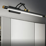 Adjustable Cylinder Black Metal Modern Vanity Light Image - 17