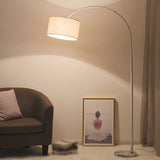 Adjustable Decorative Rainbow Cylinder Metal Floor Lamp Image - 4