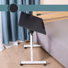 Adjustable Folding Mobile Black Sled Standing Desk Image - 20