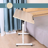 Adjustable Folding Mobile Black Sled Standing Desk Image - 22