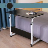 Adjustable Folding Mobile Black Sled Standing Desk Image - 23