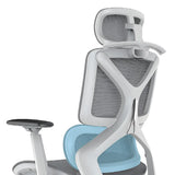 Adjustable Grey Modern Ergonomic Mesh Office Chair Image - 15