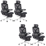 Adjustable Grey Modern Ergonomic Mesh Office Chair Image - 21