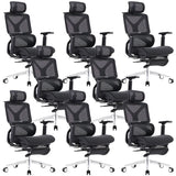 Adjustable Grey Modern Ergonomic Mesh Office Chair Image - 27