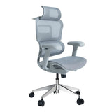 Adjustable Headrest Modern Ergonomic Mesh Office Chair Image - 4