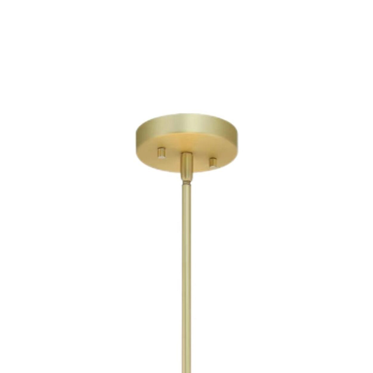 Adjustable Height Modern Gold Drum Pendant Light Image - 8