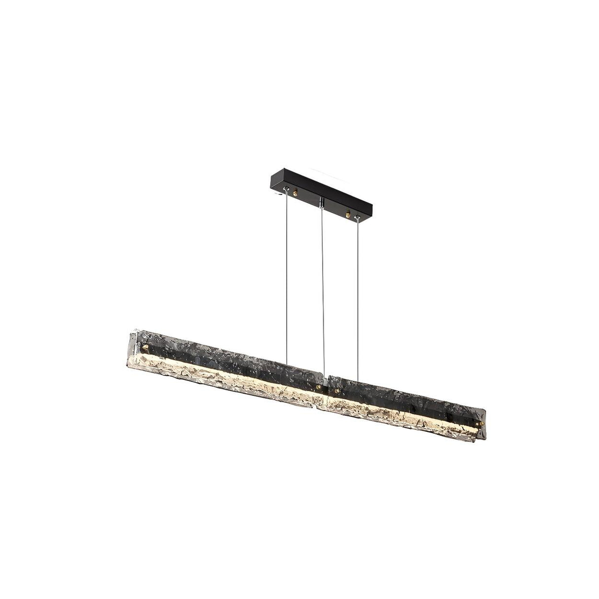 Adjustable Industrial Linear Island Hanging Light Image - 7