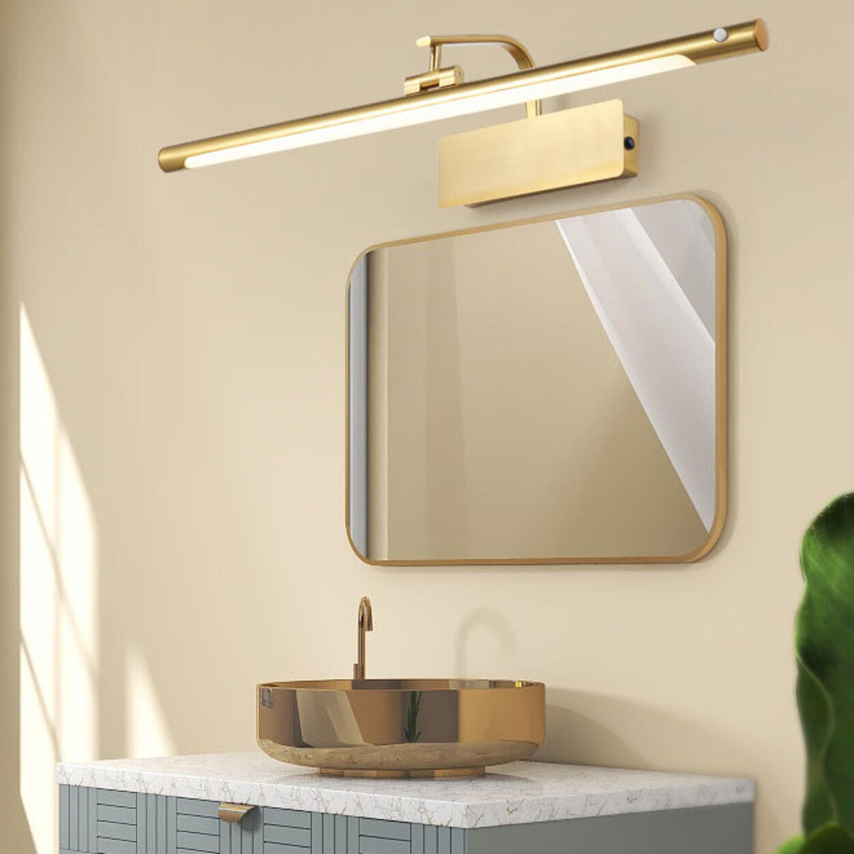 Adjustable Linear Metal Vanity Lighting Fixtures Image - 1