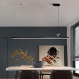 Adjustable Minimalist Linear Island Pendant Light Image - 1