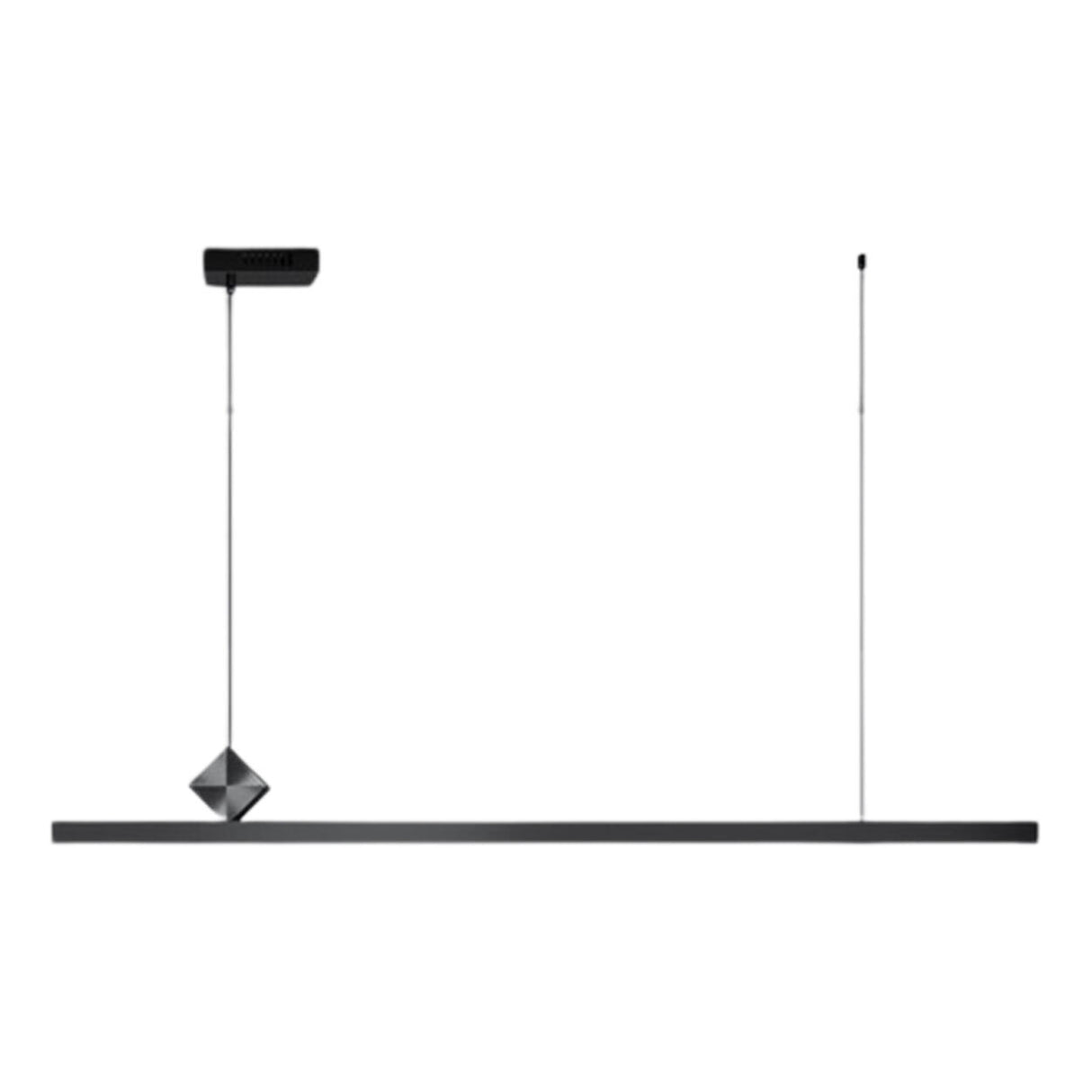 Adjustable Minimalist Linear Island Pendant Light Image - 5