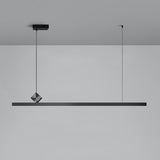 Adjustable Minimalist Linear Island Pendant Light Image - 7