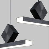 Adjustable Minimalist Linear Island Pendant Light Image - 8