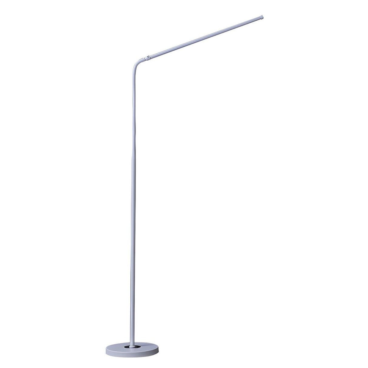 Adjustable Minimalist Linear LED Reading Floor Lamp Image - 10