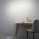 Adjustable Minimalist Metal Linear LED Floor Lamp Image - 1