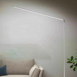 Adjustable Minimalist Metal Linear LED Floor Lamp Image - 10