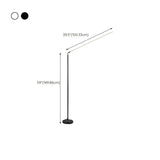 Adjustable Minimalist Metal Linear LED Floor Lamp #size