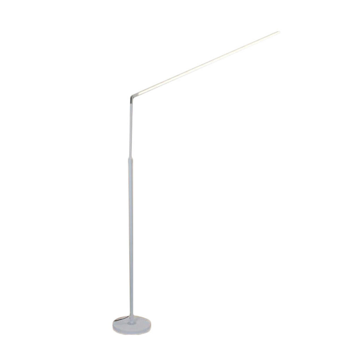 Adjustable Minimalist Metal Linear LED Floor Lamp Image - 7