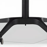 Adjustable Mobile Wood Casters Small Standing Desk Image - 10