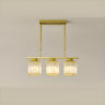 Adjustable Modern 6-Light Cylinder Island Pendant Light Image - 25