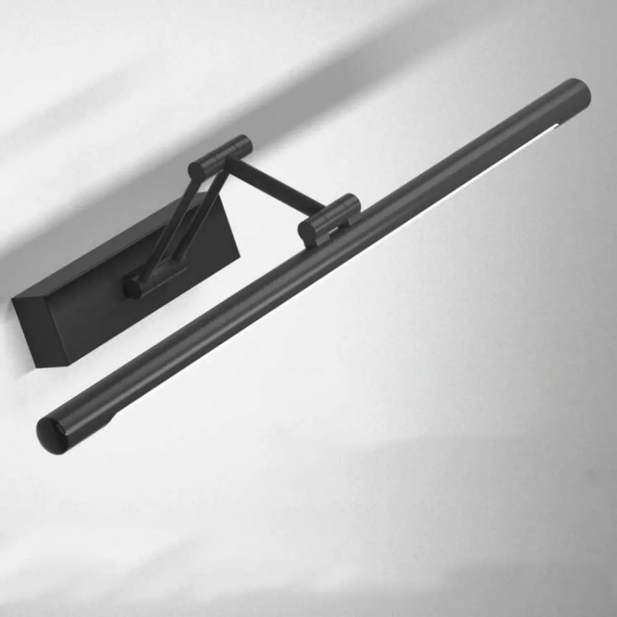 Adjustable Modern Black Linear Bathroom Vanity Light Image - 2