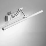 Adjustable Modern Black Linear Bathroom Vanity Light Image - 3