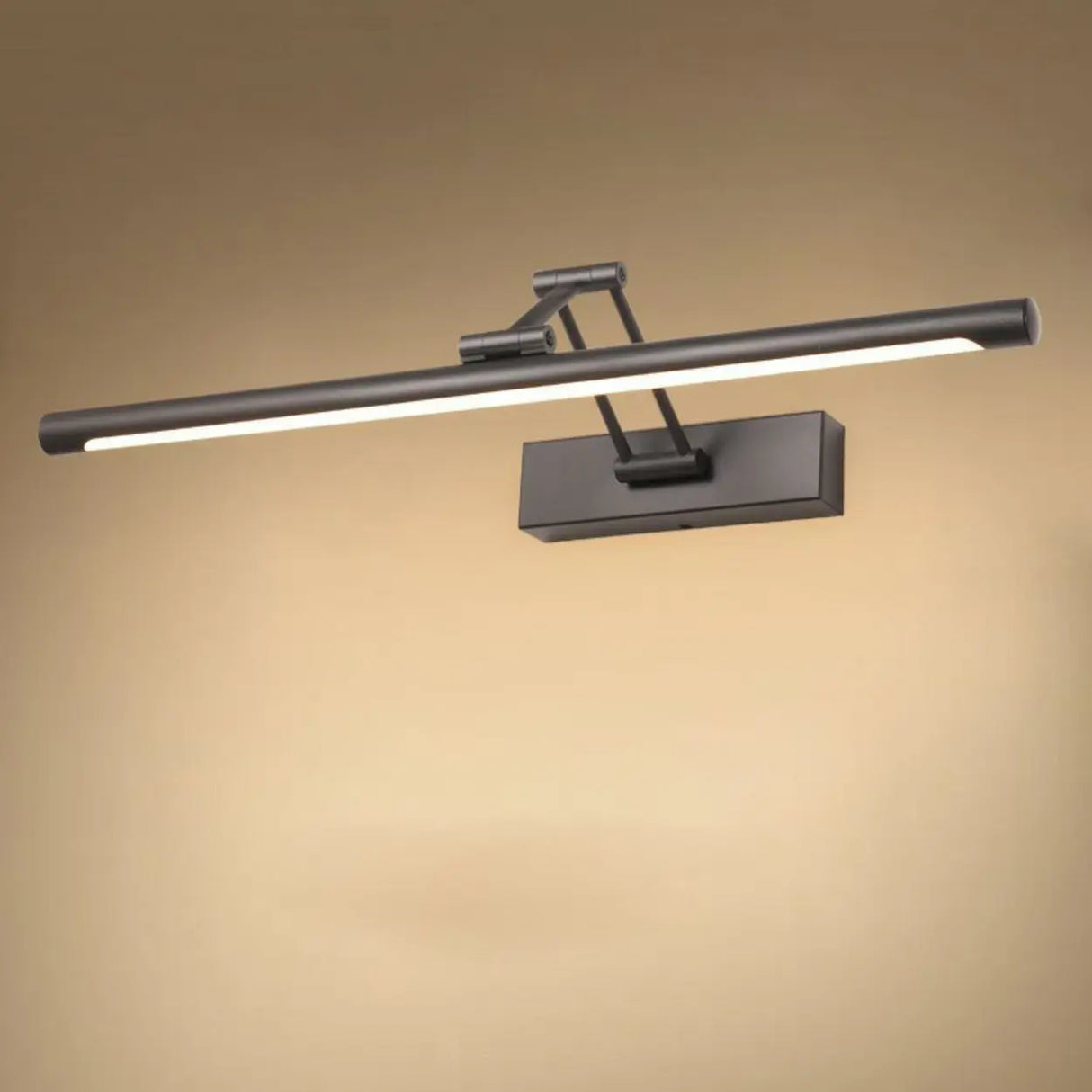 Adjustable Modern Black Linear Bathroom Vanity Light Image - 8