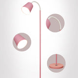 Adjustable Modern Colorful Barrel Metal Floor Lamp Image - 10