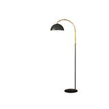 Adjustable Modern Dome Floor Lamp with Side Table Image - 6