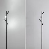 Adjustable Modern Multi-Light Cylinder Floor Lamp Image - 11