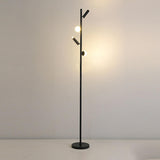 Adjustable Modern Multi-Light Cylinder Floor Lamp Image - 14