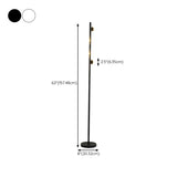 Adjustable Modern Multi-Light Cylinder Floor Lamp Image - 18