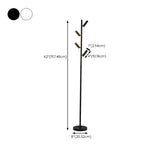 Adjustable Modern Multi-Light Cylinder Floor Lamp Image - 20