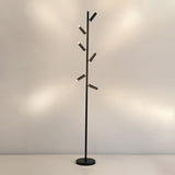 Adjustable Modern Multi-Light Cylinder Floor Lamp Image - 4