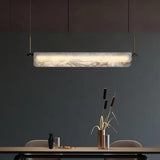 Adjustable Modern Rectangular Island Pendant Light Image - 3