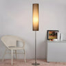 Adjustable Modern Tall Cylindrical Fabric Floor Lamp Image - 8