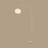 Adjustable Modern White Linterna Arch Floor Lamp Image - 8